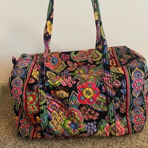 Vera Bradley Symphony in Hue Large Duffel Bag